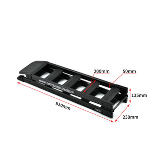 DRC Hybrid Folding Ramp 180cm - Black