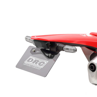 DRC Tail Light & Plate Hldr Edge 2 Alloy - CRF450L '19-  Smoke Lens