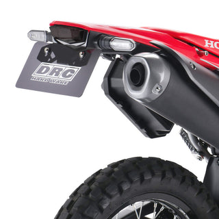 DRC Tail Light & Plate Hldr Edge 2 Alloy - CRF250/300 L/Rally '21-23 -  Red Lense
