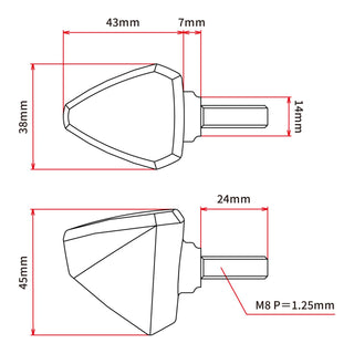 DRC 601 LED Flasher 12V (2 Pack) - Smoke