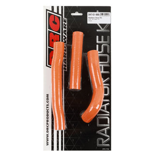 DRC Radiator Hose Kit KTM125/150SX16-18 - Orange