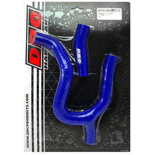 DRC Radiator Hose Kit HQV. FC250/350 19 - Blue