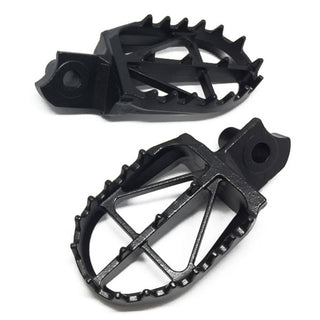 DRC RMZ250/450 10-,RMX450Z 10- - 57mm CrMo Ultrawide Footpegs - Black