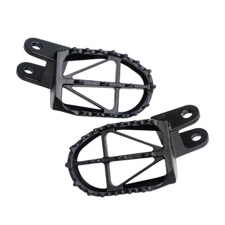 DRC CRF1000L, XR400/600/650R/650L - 57mm CrMo Ultrawide Footpegs - Black