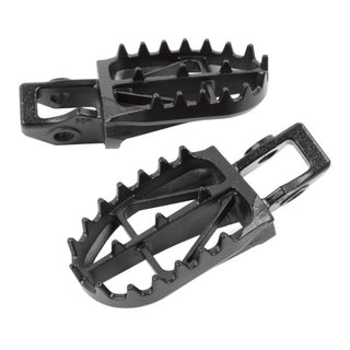 DRC KTM SX/SXF16 - 57mm CrMo Ultrawide Footpegs - Black