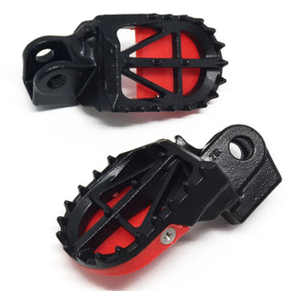 DRC Footpeg Motard With Slider DRZ400R/S/SM,RMX-250R/S, RM125/250 91-02 - 50mm CrMo - Black