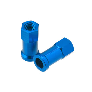 DRC Rim Lock Nuts 2 Pcs - Blue