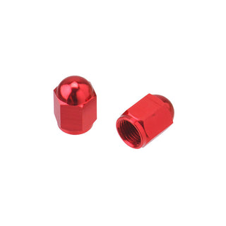 DRC Valve Caps Alloy Red - 2 PCS
