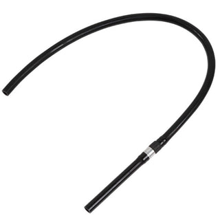 DRC Fuel Cap Breather Uni Flow Hose - Black