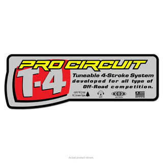 Pro Circuit T-4 Exhaust Silencer Decal Sticker