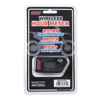 DRC Wireless Hour Meter - Black