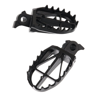 Zeta Wide Chromoly Ultra-Wide Foot Pegs - Yamaha YZ125 / YZ250 ('99-) / YZ250F /