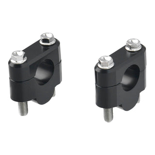 Zeta Handlebar Rise Kit 19mm Height - 22.2mm Bar - Black