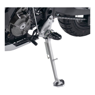 Zeta Side Stand Extender - Black / Silver - Yamaha Tenere 700 ('20-)