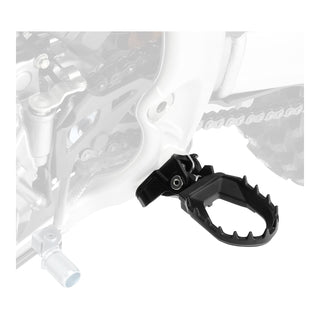 Zeta Max Foot Pegs - Honda CRF250R - Black