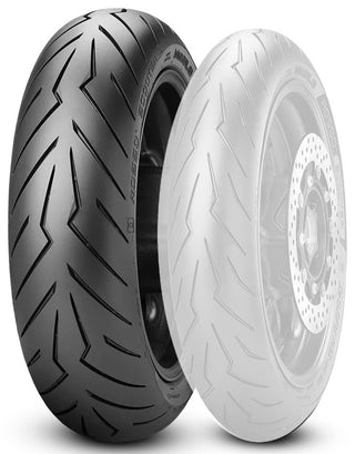 Pirelli Diablo Rosso 130/70-13 M/C 63P TL Scooter Tyre - Rear