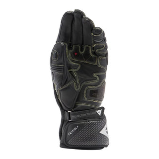Dainese Full Metal 7 Men's Leather Gloves - Black/Black - MotoHeaven