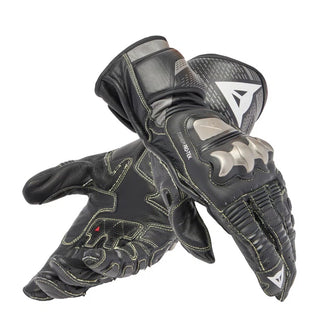 Dainese Full Metal 7 Men's Leather Gloves - Black/Black - MotoHeaven