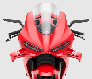 Rizoma Stealth Mirrors Pair for Ducati Panigale V4 2025 - Black