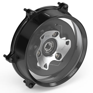 Rizoma Ducati Clutch Cover Kit ZDM179A - Black/Silver