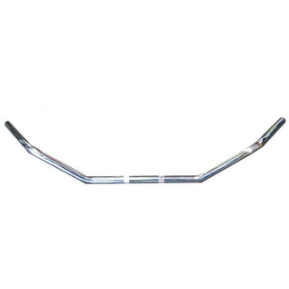 Scorpion Low West 1 Inch (Similar TO HD03) 34 Inch W 3-1/2 Inch Rise Handlebar - Chrome