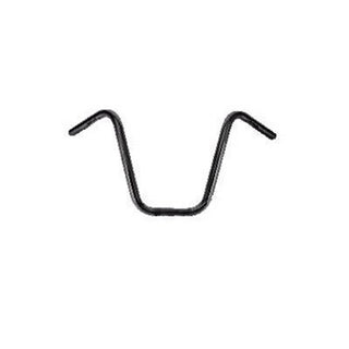 Scorpion Narrow 14 IN Apehanger 1 Inch Handlebar With Indents - Black