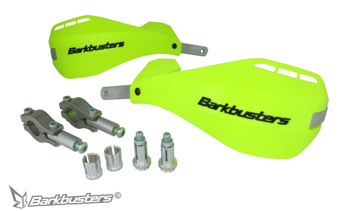 Barkbuster Ego Handguard - Two Point Mount (Straight 22Mm) - Green