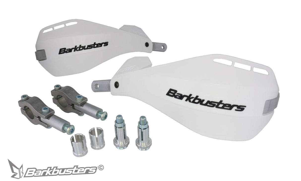 Barkbuster EGO Mini Handguard – Two Point Mount (Straight 22mm) - White