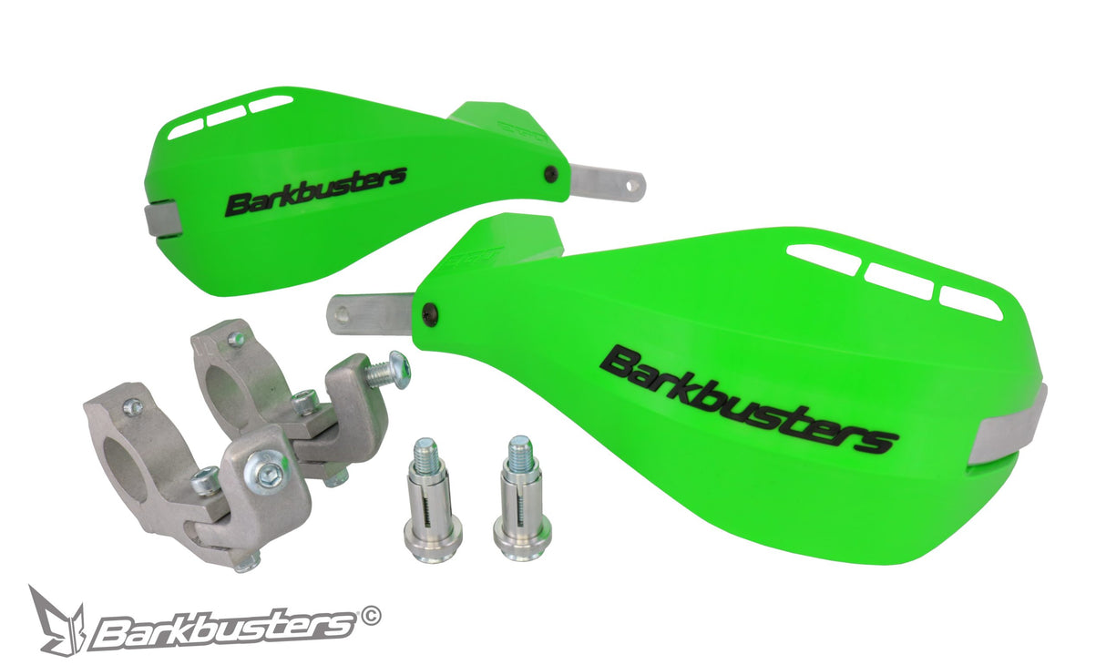 Barkbuster Ego Handguard - Two Point Mount (Tapered) - Green