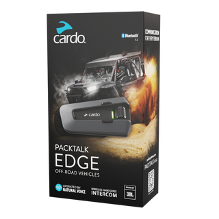 Cardo PACKTALK EDGE ORV Edition (JBL Audio) Bluetooth Intercom