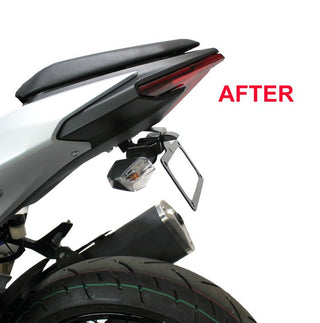Oggy Knobbs Fender Eliminator - Kawasaki Ninja 500 & Z 500 24-25 - SA-NT Black