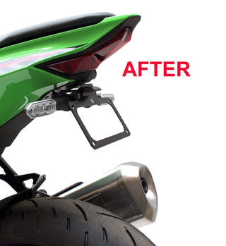 Oggy Knobbs Fender Eliminator - Kawasaki ZX-4R & ZX-4RR 24-25 - Black
