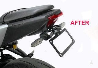 Oggy Knobbs Fender Eliminator - Yamaha  MT-07 25 - Black