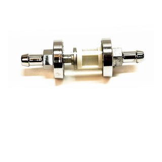 WHITES FUEL FILTER GLASS FOR 5/16 HOSE