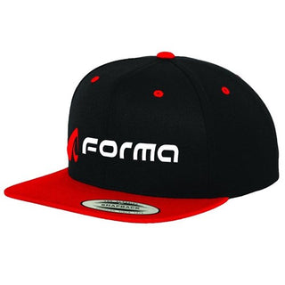 Forma Snapback Hat - Black / Red Osfa