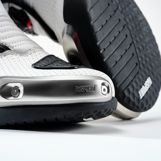 Fusport XR1-GP Perf Motorcycle Boots - Triple White
