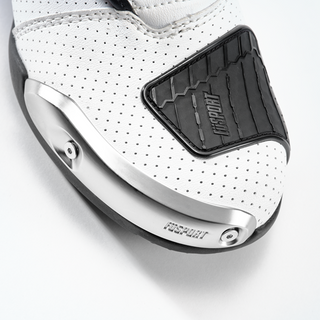 Fusport XR1-GP Perf Motorcycle Boots - Triple White