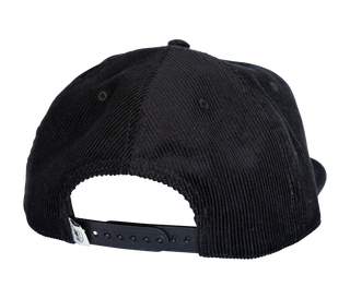 FMF Casual Headwear Garage Cord Hat - Black (One Size Fits Most)