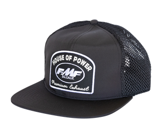 FMF Casual Headwear Powerhouse Hat - Black (One Size Fits Most)