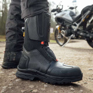 Merlin Frontier D3O Waterproof Motorcycle Boots - Black