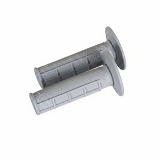 Renthal MX/Enduro Diamond Waffle Soft Q70 Motorcycle Handlebar Grips - Grey