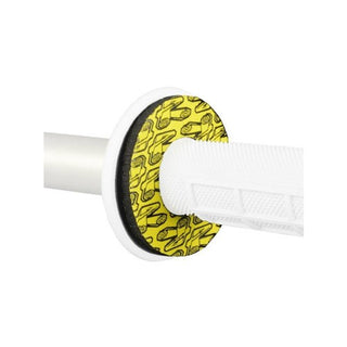 Renthal Grip Donutz Fit Between Grip Flange and Hand - Black / Yellow