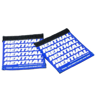 Renthal G253 Clean Handlebar Grips - Blue