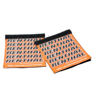 Renthal G254 Clean Handlebar Grips - Orange