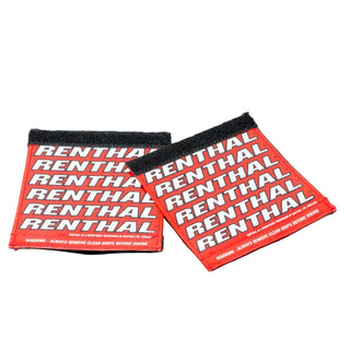Renthal G255 Clean Handlebar Grips - Red