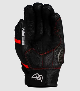 Berik SP2 Carbon Long Sports Gloves - Black/Red