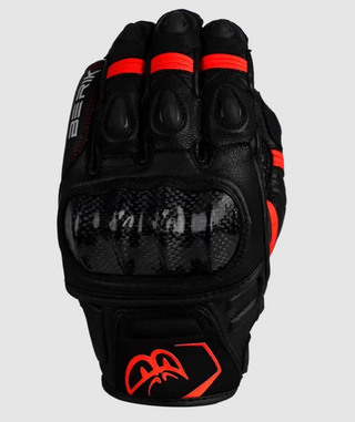 Berik SP2 Carbon Long Sports Gloves - Black/Red
