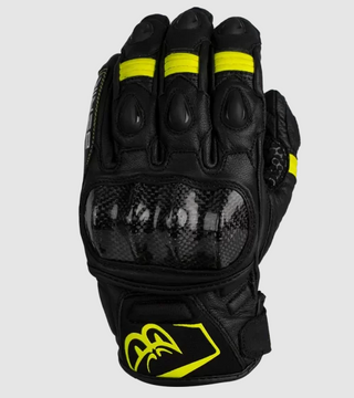 Berik SP2 Carbon Long Sports Gloves - Black/Hi-Viz