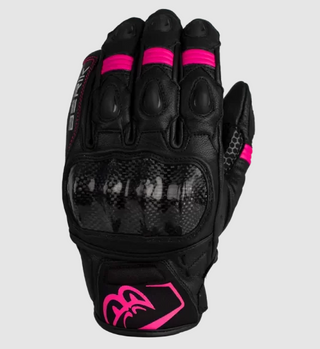 Berik SP2 Carbon Long Sport Ladie's Gloves - Black/Pink