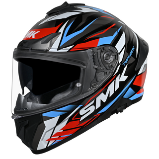 SMK Typhoon 06 Rival (GL213) Full Face Helmet - Black/White/Red
